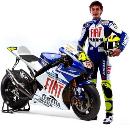 Valentino Rossi con Yamaha